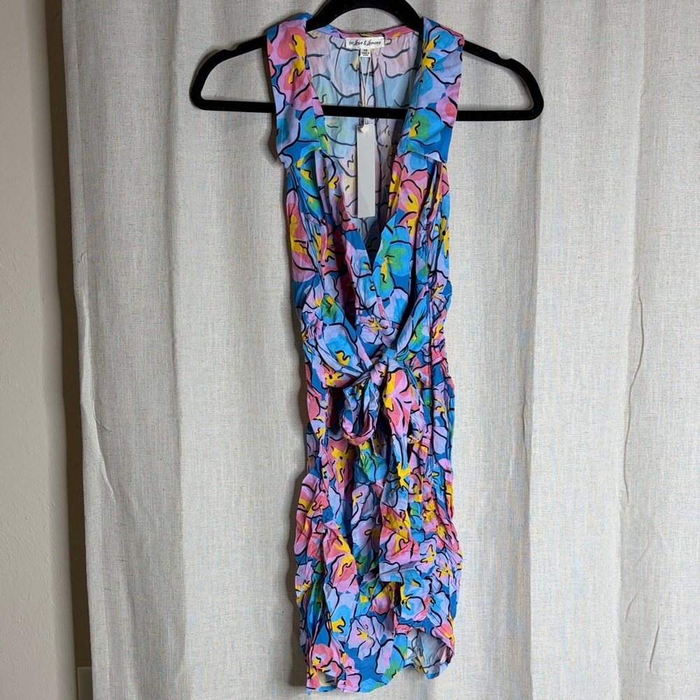 For love and lemons size XS Floral Sleeveless Dress